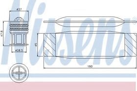 Осушитель кондиционера Nissens 95490