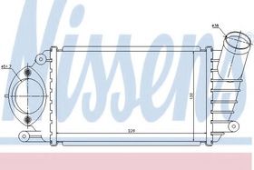 Интеркулер Nissens 96794