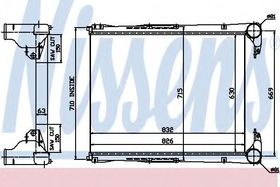 Интеркулер Nissens 96967