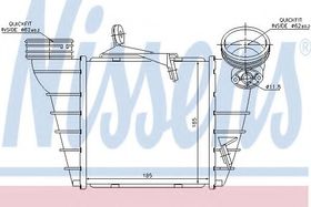 Интеркулер Nissens 96773