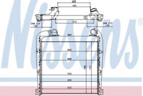 Інтеркулер Nissens 97029