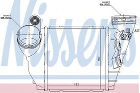 Интеркулер Nissens 96679
