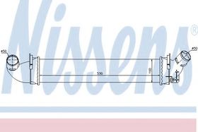 Интеркулер Nissens 96602