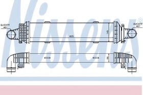 Интеркулер Nissens 96534