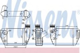 Інтеркулер Nissens 96544