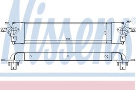 Интеркулер Nissens 96582