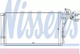 Радиатор кондиционера Nissens 940698