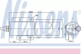 Осушитель кондиционера Nissens 95507