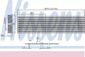 Интеркулер Nissens 961200