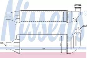 Интеркулер Nissens 96232