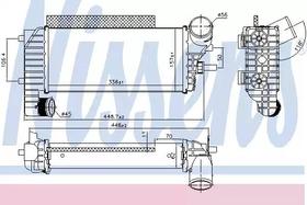 Інтеркулер Nissens 96251