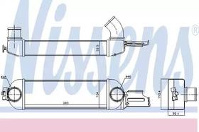 Интеркулер Nissens 96179