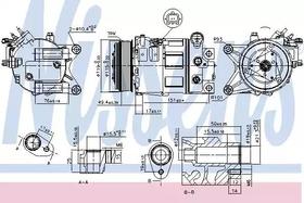 Компрессор кондиционера Nissens 890226