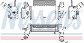 Интеркулер Nissens 961486