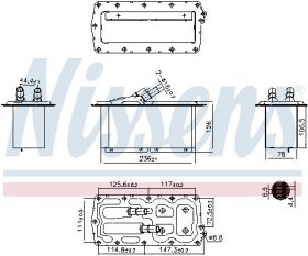 Интеркулер Nissens 96158