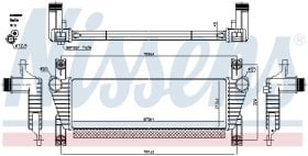 Интеркулер Nissens 961581