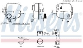 Бачок охлаждающей жидкости Nissens 996303
