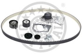 Комплект ремня ГРМ + помпа Optimal SK-1088AQ1