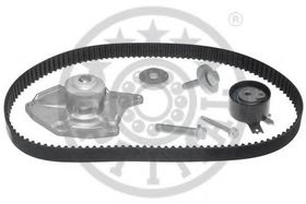 Комплект ремня ГРМ + помпа Optimal SK-1487AQ1