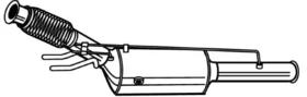 Сажевый фильтр Walker 93158