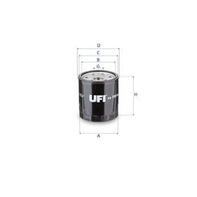 Масляный фильтр UFI 2372100