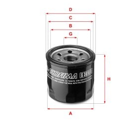 Оливний фільтр Sofima s3616r