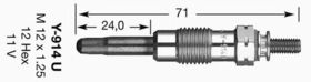 Свеча накала NGK 2643