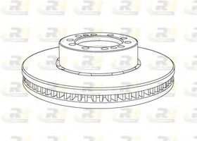 Тормозной диск Roadhouse NSX1169.20