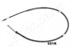 Трос ручного тормоза Japanparts bc551r