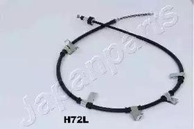 Трос ручного тормоза Japanparts BCH72L
