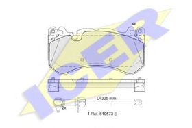 Тормозные колодки Icer 182079-203