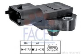 Датчик давления системы впуска Facet 10.3135