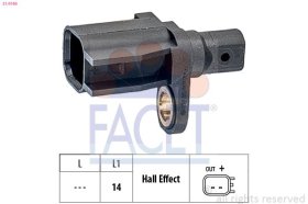 Датчик ABS Facet 210186