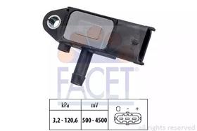 Датчик давления выхлопных газов Facet 103273
