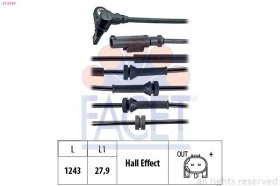 Датчик ABS Facet 210183