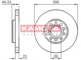 Тормозной диск Kamoka 1033354