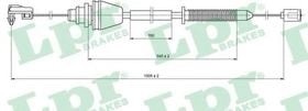 Тросик газа LPR C0148A