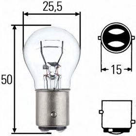 Лампа стопов Behr Hella 8GD 002 078-011