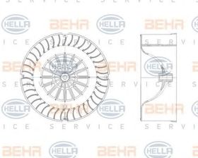 Вентилятор салону Behr Hella 8EW 009 157-191