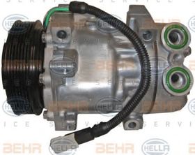 Компрессор кондиционера Behr Hella 8FK 351 127-871