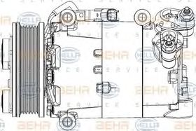 Компрессор кондиционера Behr Hella 8FK 351 334-431
