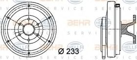 Вискомуфта вентилятора Behr Hella 8MV 376 730-011