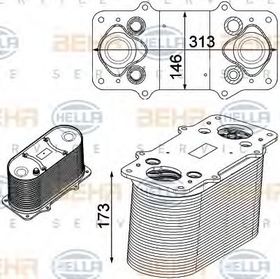Интеркулер Behr Hella 8ML 376 750-511