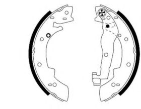 Тормозные колодки Behr Hella 8DB 355 001-991