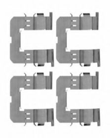 Комплектующие дисковых тормозных колодок Behr Hella 8DZ 355 204-361