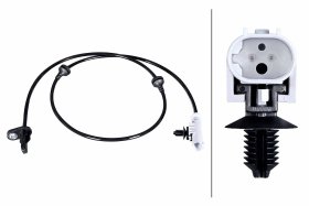 Датчик ABS Behr Hella 6pu358216391