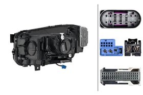 Основная фара Behr Hella 1ex013080621