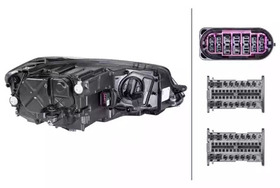 Основная фара Behr Hella 1zx013924411