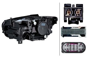 Основна фара Behr Hella 1ex015558321