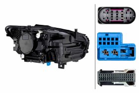 Основная фара Behr Hella 1ex015558511